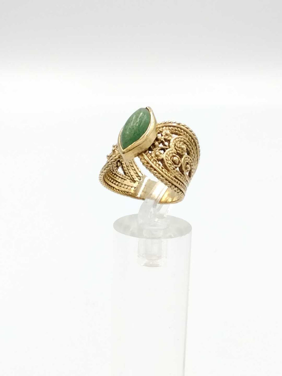 Women's Ring - Yellow Gold 14k (.585) 9.9 grams Size 8