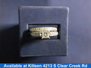 Ring - Engagement Set - White Gold 14k (.585) 8 grams Size 8