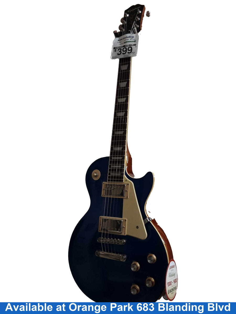 Epiphone Les Paul Standard Blue Electric Classic Guitar