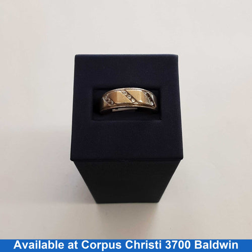 Ring - Wedding Band - White Gold 10k (.417) 6.5 grams Size 8