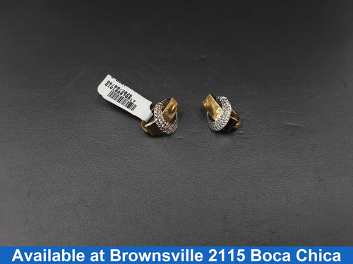 Jacket Earrings - Yellow Gold 14k (.585) 3.3 grams