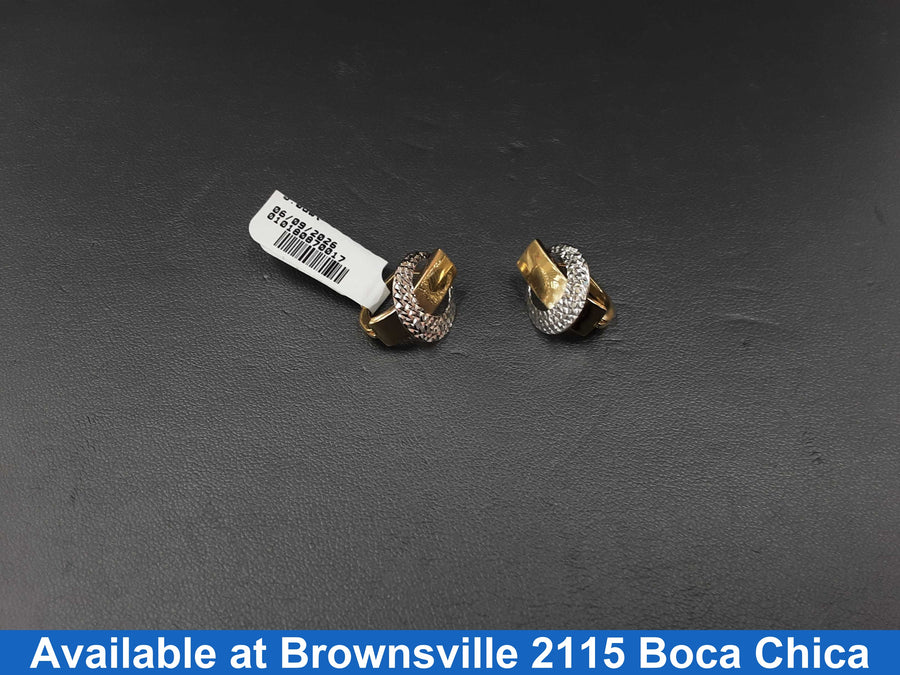 Jacket Earrings - Yellow Gold 14k (.585) 3.3 grams