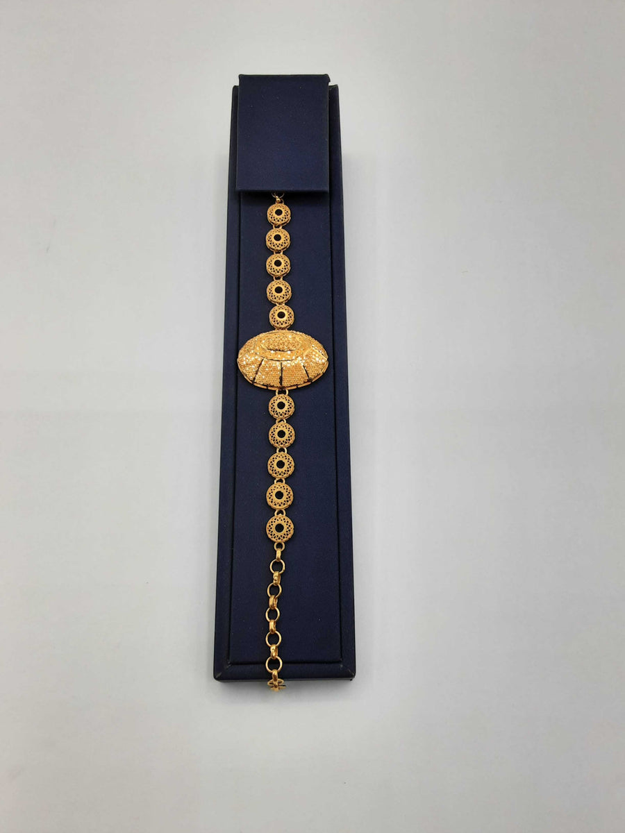 Bracelet - Yellow Gold 14k (.585) 7.5 grams 5 inch
