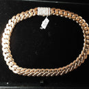 Cuban Link Chain - Rose Gold 10k (.417) 397 grams 22 inch