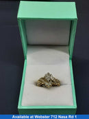 Women's Ring - Yellow Gold 10k (.417) 4.7 grams Size 6.5