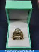 Women's Ring - Yellow Gold 14k (.585) 12.2 grams Size 7