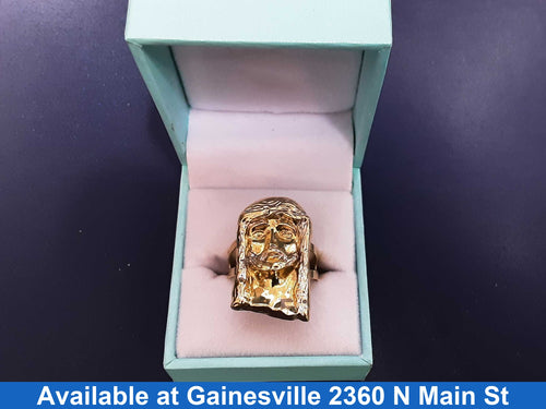 Men's Ring - Yellow Gold 10k (.417) 3.8 grams Size 11