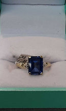Women's Ring - Mother's - Yellow Gold 10k (.417) 2.4 grams Size 10