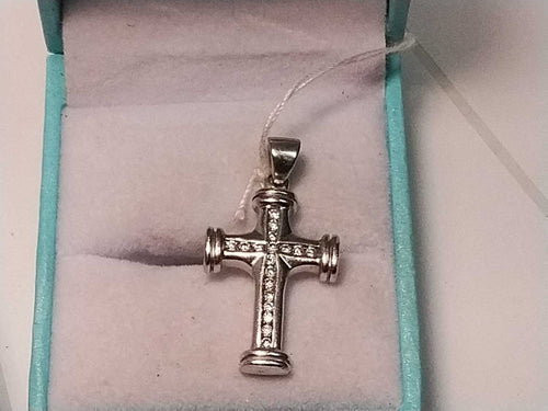 Religious Pendant - White Gold 14k (.585) 4.4 grams
