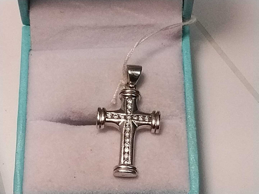 Religious Pendant - White Gold 14k (.585) 4.4 grams