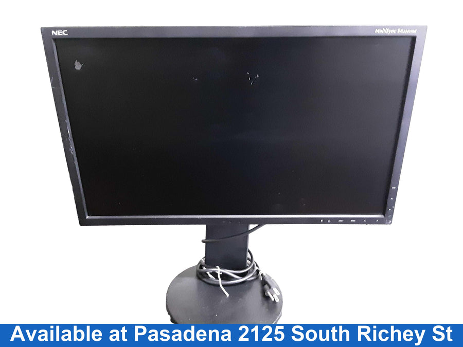 Nec Ea224wmi-bk Black Computer Monitor