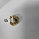 Men's Ring - Yellow Gold 10k (.417) 7.3 grams Size 10.5