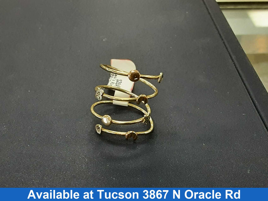 Women's Ring - Yellow Gold 10k (.417) 2.7 grams Size 7