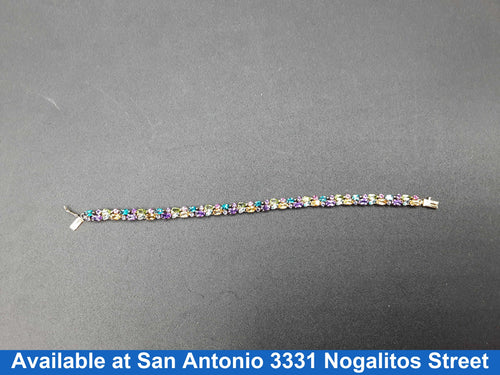 Tennis Bracelet - Yellow Gold 14k (.585) 9.6 grams 7 inch