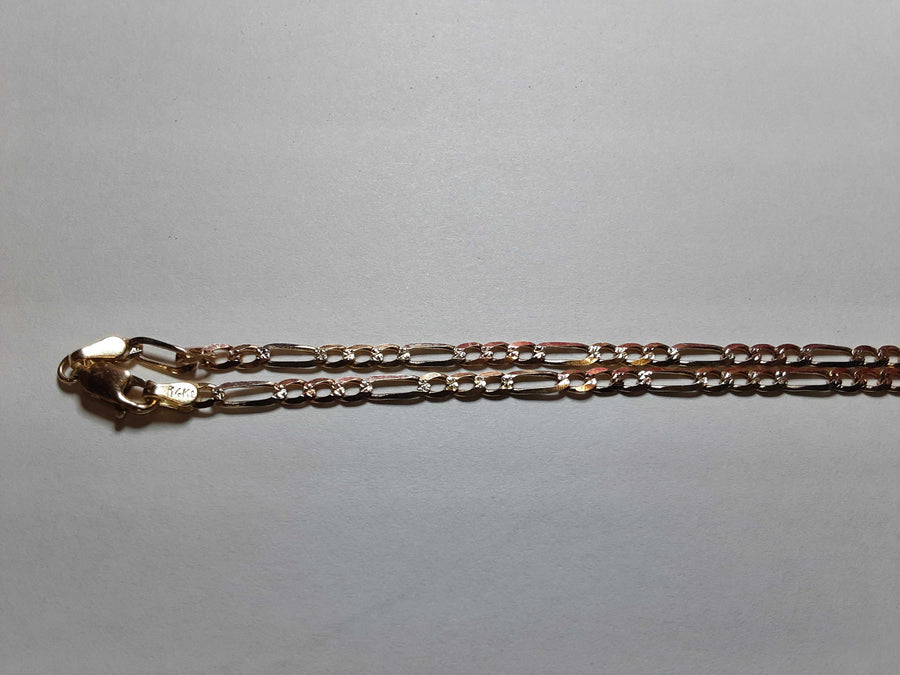 Figaro Chain - Yellow Gold 10k (.417) 8.2 grams 24 inch