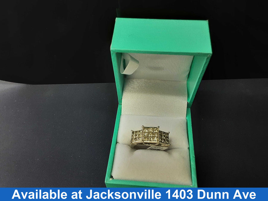Men's Ring - White Gold 10k (.417) 5.9 grams Size 7