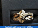 Women's Ring - White Gold 14k (.585) 2.6 grams Size 4.5