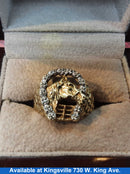 Women's Ring - Yellow Gold 10k (.417) 5.4 grams Size 6