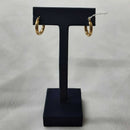 Hoop Earrings - Yellow Gold 14k (.585) 1.6 grams