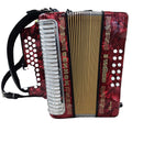 Hohner Corona 2 Red Button Accordion