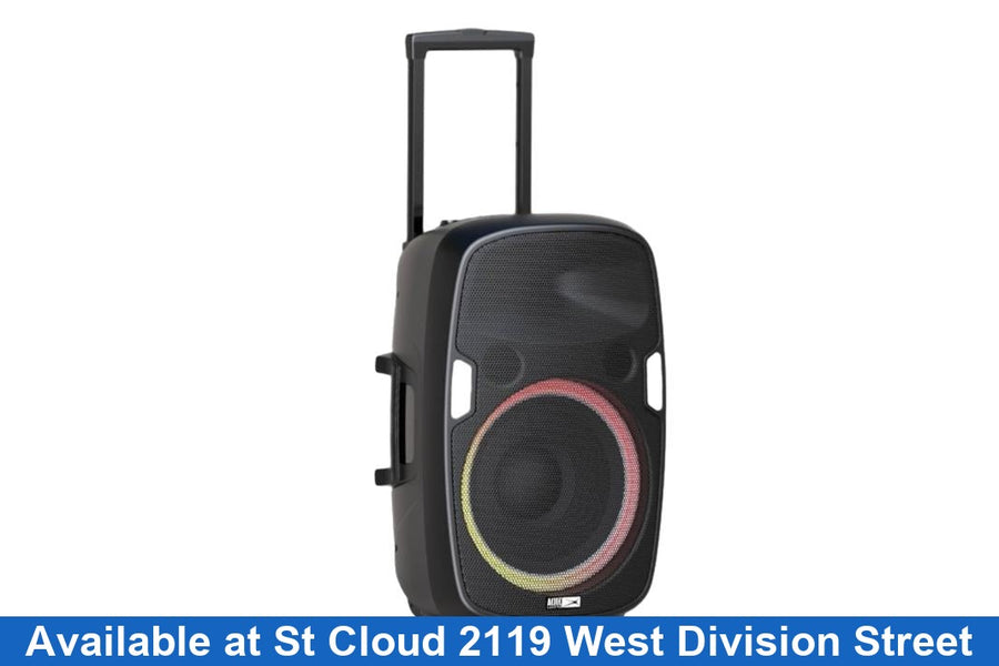 Aletec Trolly Speaker Black Portable Speaker
