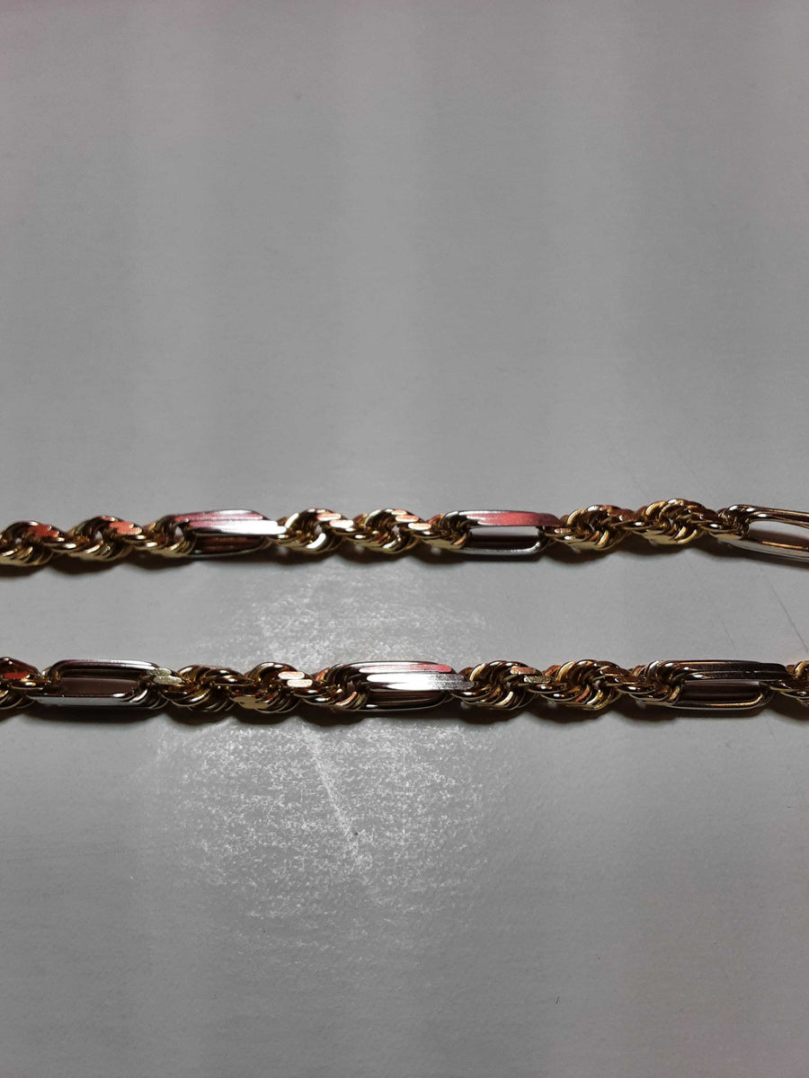 Rope Chain - Yellow Gold 10k (.417) 48.6 grams 26 inch