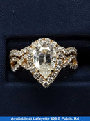 Women's Ring - Yellow Gold 14k (.585) 5.1 grams Size 6.5