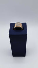 Men's Ring - Yellow Gold 14k (.585) 6.9 grams Size 10