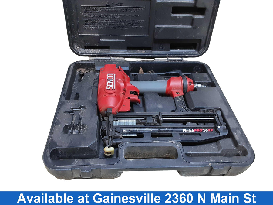 Senco Finish Pro16xp Red Pneumatic Brad Nailer