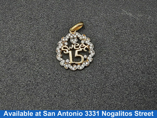 Pendant - Yellow Gold 10k (.417) 2.3 grams