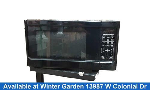 Hamilton Beach P100n Black Countertop Microwave