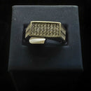 Men's Ring - White Gold 10k (.417) 8.6 grams Size 10