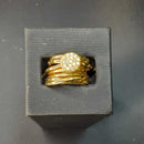 Women's Ring - Yellow Gold 14k (.585) 9.6 grams Size 6.5