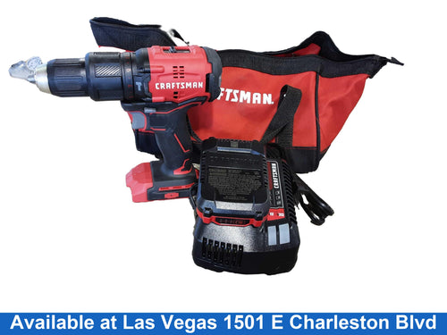 Craftsman Cmcd731 Red Cordless Hammer Drill