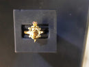 Women's Ring - Yellow Gold 14k (.585) 4.1 grams Size 9