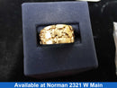 Men's Ring - Yellow Gold 10k (.417) 7 grams Size 9
