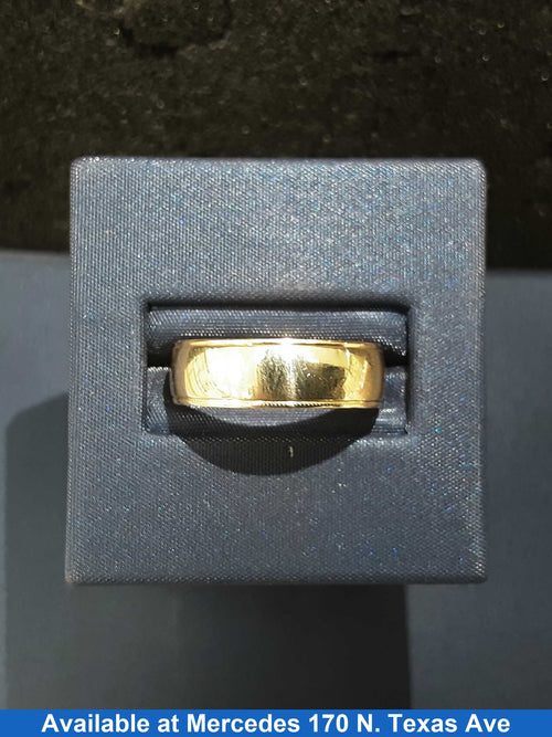 Ring - Wedding Band - Yellow Gold 10k (.417) 1.9 grams Size 8