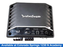 Rockford Fosgate R2-500x1 Black Car Audio Amplifier