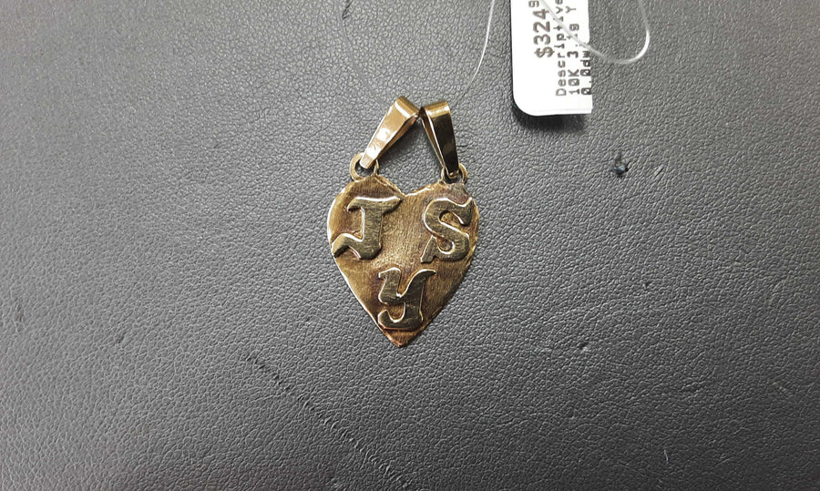 Pendant - Yellow Gold 10k (.417) 3.1 grams