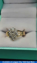 Women's Ring - Yellow Gold 14k (.585) 4.9 grams Size 7