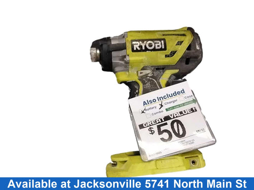 Ryobi P238vn Green Cordless Impact Drill