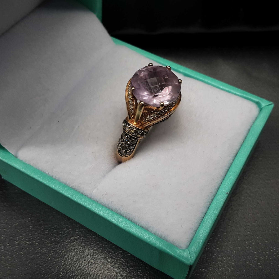 Women's Ring - Rose Gold 14k (.585) 5 grams Size 9