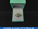 Women's Ring - White Gold 14k (.585) 6.9 grams Size 7