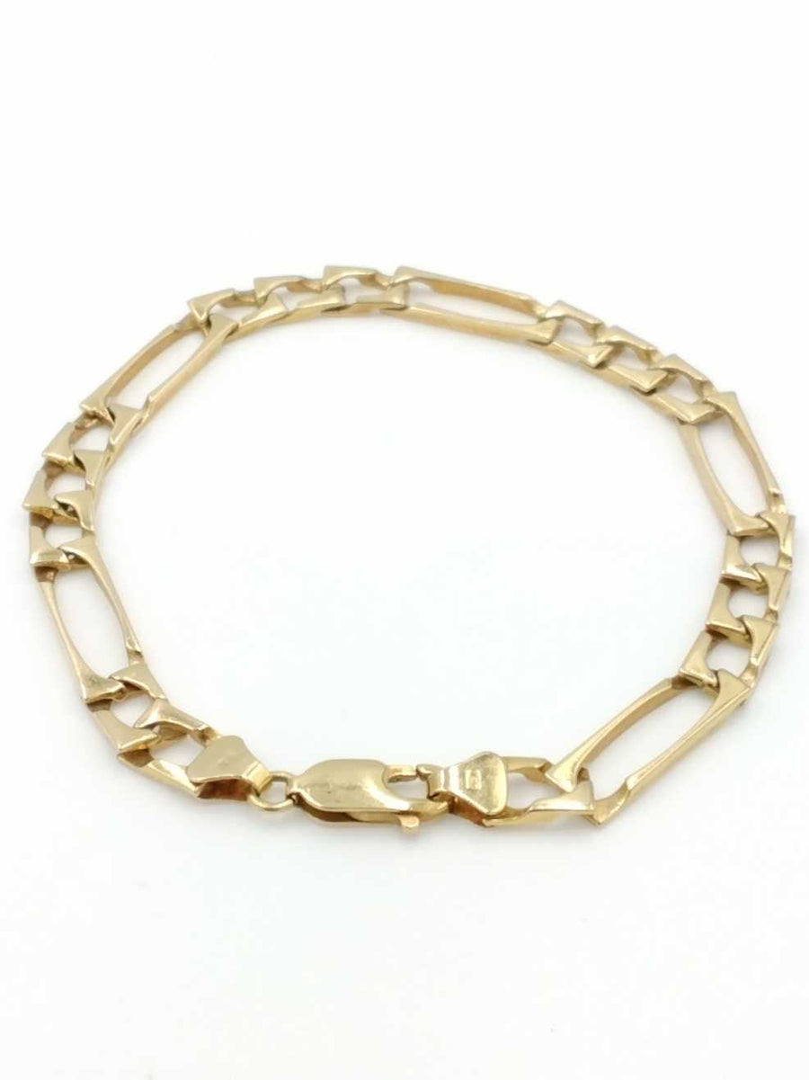 Link Bracelet - Yellow Gold 14k (.585) 12.5 grams 8 inch