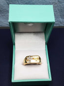 Men's Ring - Yellow Gold 10k (.417) 3.9 grams Size 9