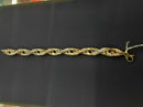 Cable Bracelet - Yellow Gold 14k (.585) 8.5 grams 6 inch