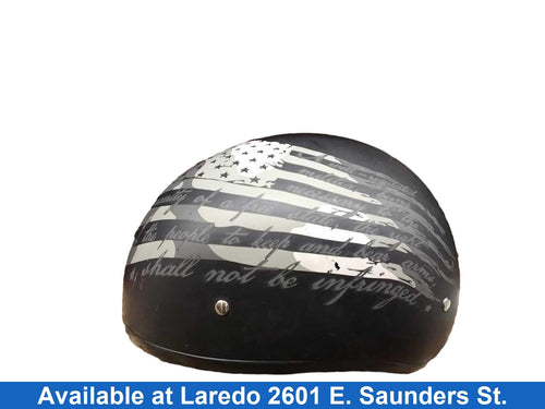 Daytona 2nd Amendment Black Helmet