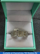 Men's Ring - White Gold 10k (.417) 6.3 grams Size 10.5