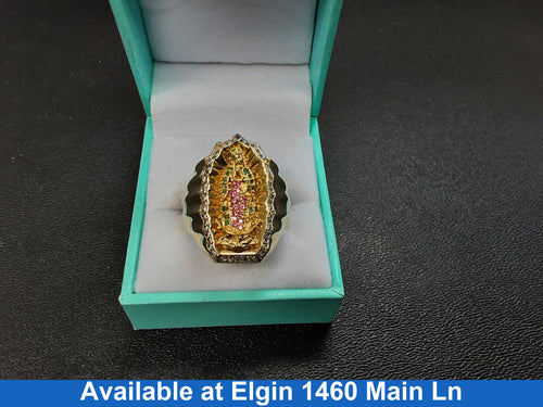 Men's Ring - Yellow Gold 18k (.750) 12.5 grams Size 10