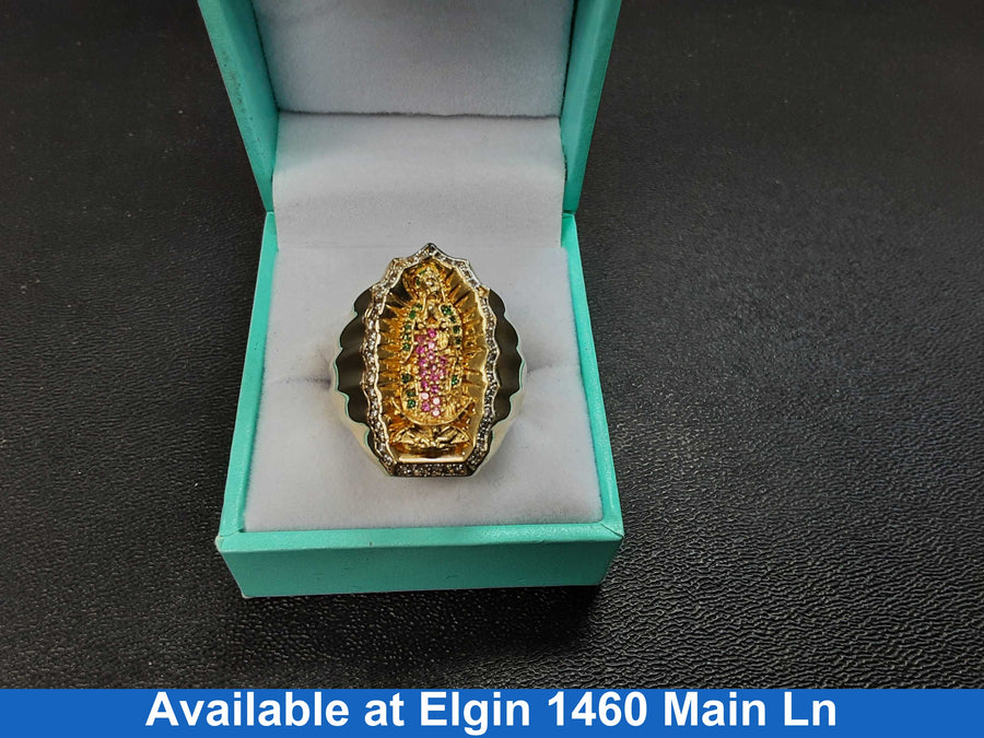 Men's Ring - Yellow Gold 18k (.750) 12.5 grams Size 10